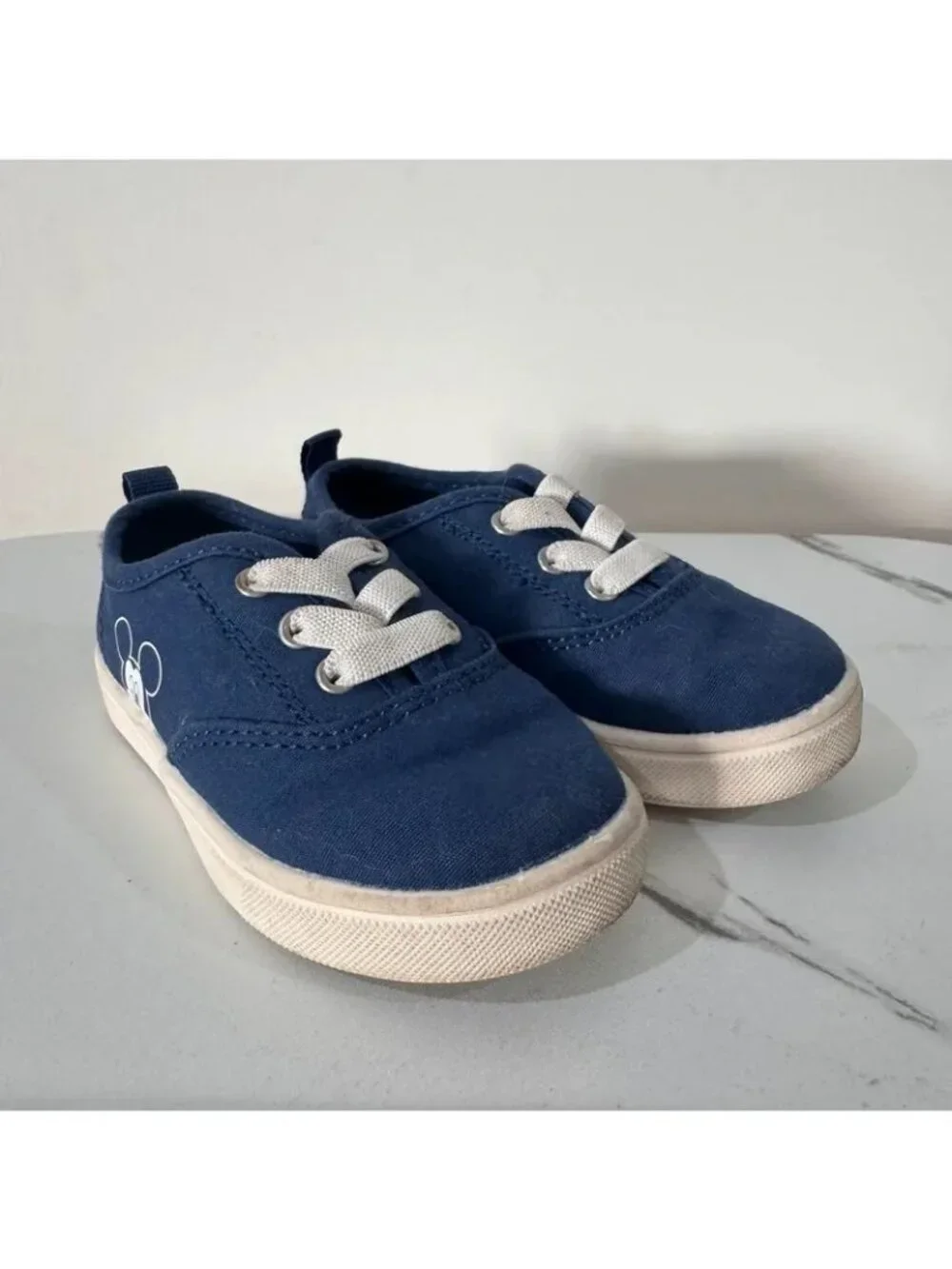 Old Navy Blue & White Disney Mickey Sneakers 6